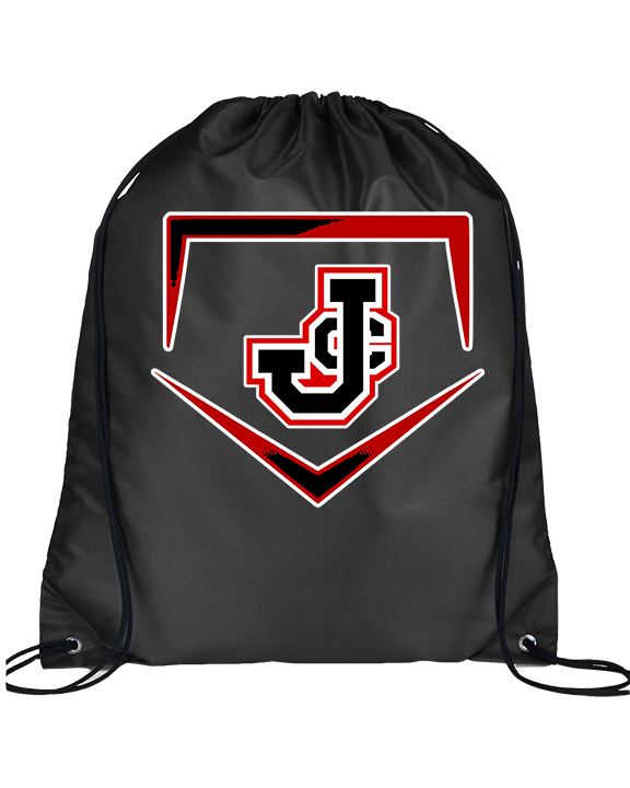 Johnston City HS Softball Plate - Drawstring Bag