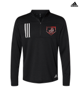 Johnston City HS Softball Plate - Mens Adidas Quarter Zip