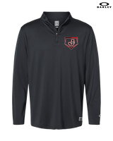 Johnston City HS Softball Plate - Mens Oakley Quarter Zip
