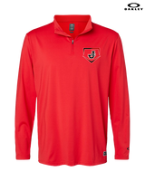 Johnston City HS Softball Plate - Mens Oakley Quarter Zip