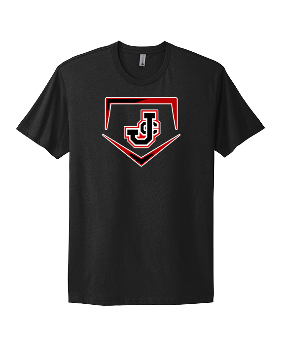 Johnston City HS Softball Plate - Mens Select Cotton T-Shirt