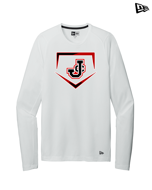 Johnston City HS Softball Plate - New Era Performance Long Sleeve