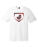 Johnston City HS Softball Plate - Tri-Blend Shirt
