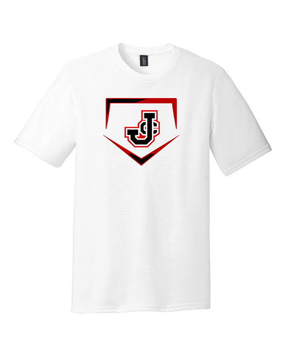 Johnston City HS Softball Plate - Tri-Blend Shirt