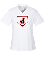 Johnston City HS Softball Plate - Womens Performance Shirt
