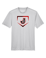 Johnston City HS Softball Plate - Youth Performance Shirt