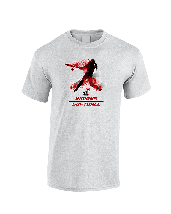 Johnston City HS Softball Swing - Cotton T-Shirt