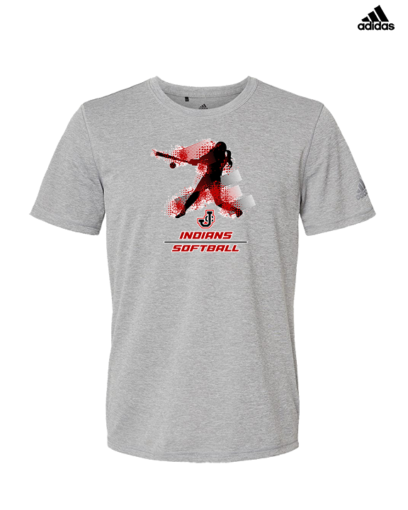 Johnston City HS Softball Swing - Mens Adidas Performance Shirt