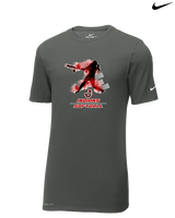 Johnston City HS Softball Swing - Mens Nike Cotton Poly Tee