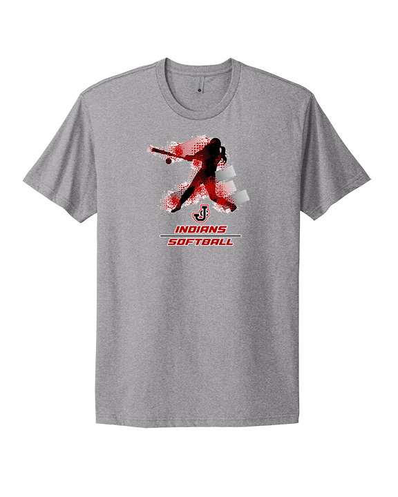 Johnston City HS Softball Swing - Mens Select Cotton T-Shirt