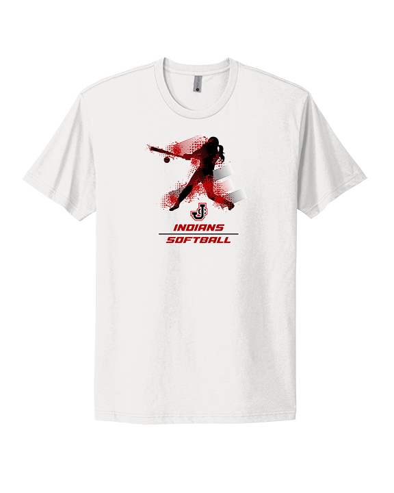 Johnston City HS Softball Swing - Mens Select Cotton T-Shirt