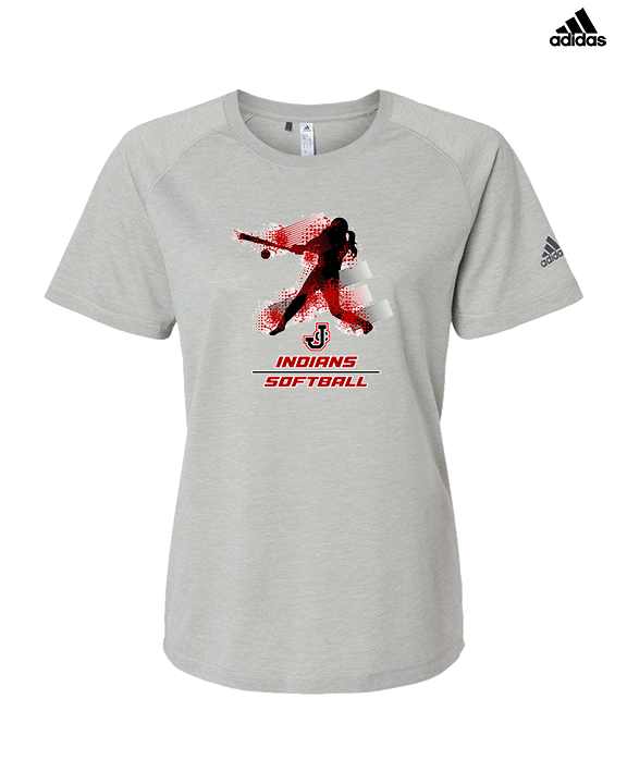 Johnston City HS Softball Swing - Womens Adidas Performance Shirt