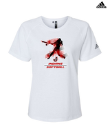 Johnston City HS Softball Swing - Womens Adidas Performance Shirt