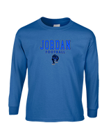 Jordan HS Football Block - Cotton Longsleeve