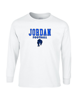 Jordan HS Football Block - Cotton Longsleeve