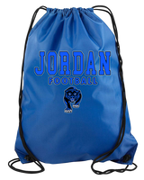 Jordan HS Football Block - Drawstring Bag