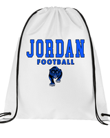 Jordan HS Football Block - Drawstring Bag