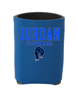 Jordan HS Football Block - Koozie