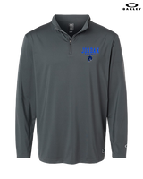 Jordan HS Football Block - Mens Oakley Quarter Zip