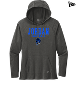 Jordan HS Football Block - New Era Tri-Blend Hoodie