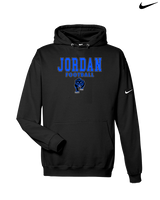 Jordan HS Football Block - Nike Club Fleece Hoodie