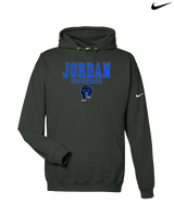 Jordan HS Football Block - Nike Club Fleece Hoodie