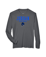 Jordan HS Football Block - Performance Longsleeve