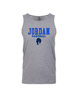 Jordan HS Football Block - Tank Top