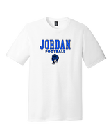 Jordan HS Football Block - Tri-Blend Shirt