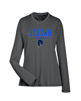 Jordan HS Football Block - Womens Performance Longsleeve