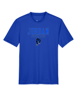 Jordan HS Football Block - Youth Performance Shirt