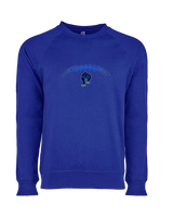 Jordan HS Football Laces - Crewneck Sweatshirt