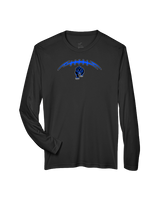 Jordan HS Football Laces - Performance Longsleeve