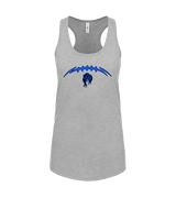 Jordan HS Football Laces - Womens Tank Top