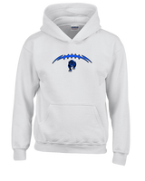 Jordan HS Football Laces - Youth Hoodie