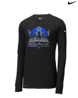 Jordan HS Football Unleashed - Mens Nike Longsleeve