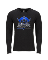 Jordan HS Football Unleashed - Tri-Blend Long Sleeve