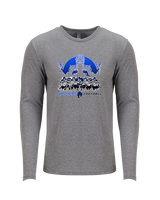 Jordan HS Football Unleashed - Tri-Blend Long Sleeve