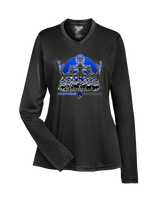 Jordan HS Football Unleashed - Womens Performance Longsleeve