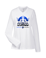 Jordan HS Football Unleashed - Womens Performance Longsleeve