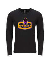 Jurupa Hills HS Girls Tennis Board - Tri-Blend Long Sleeve