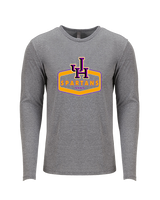 Jurupa Hills HS Girls Tennis Board - Tri-Blend Long Sleeve