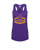 Jurupa Hills HS Girls Tennis Board - Womens Tank Top