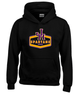 Jurupa Hills HS Girls Tennis Board - Youth Hoodie