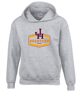 Jurupa Hills HS Girls Tennis Board - Youth Hoodie