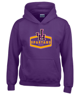 Jurupa Hills HS Girls Tennis Board - Youth Hoodie