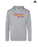 Jurupa Hills HS Girls Tennis Bold - Mens Adidas Hoodie