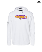 Jurupa Hills HS Girls Tennis Bold - Mens Adidas Hoodie