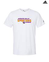 Jurupa Hills HS Girls Tennis Bold - Mens Adidas Performance Shirt