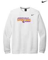 Jurupa Hills HS Girls Tennis Bold - Mens Nike Crewneck